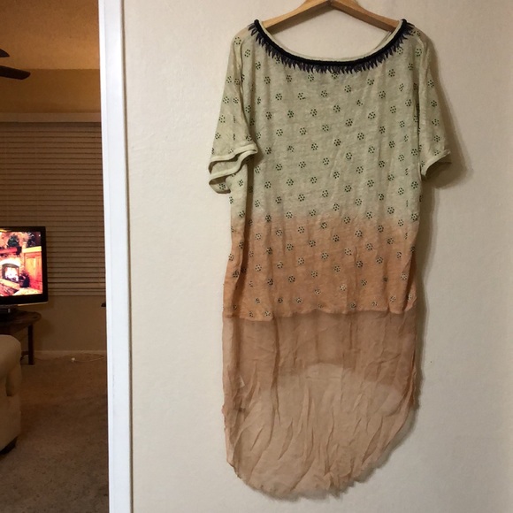 Free People Diamond Dip Dye Tunic - Picture 9 of 12